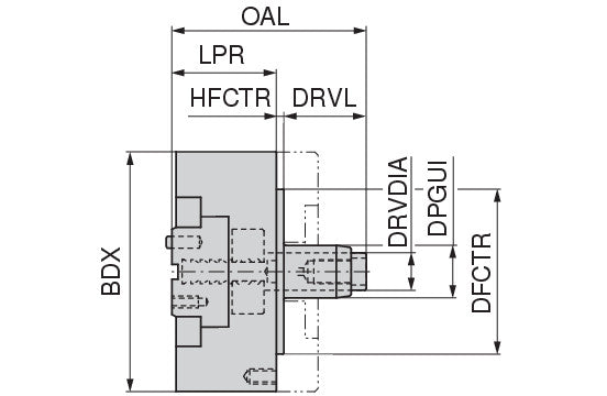 Ceratizit PKE 125-22-101 QA KOMdrive PKE-101-QA 6000012522 (0760014)