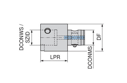 Ceratizit MK.AD.ABS25-STM14.30 SpinTools ABS/STM Adapter 6235902590 (0765432)