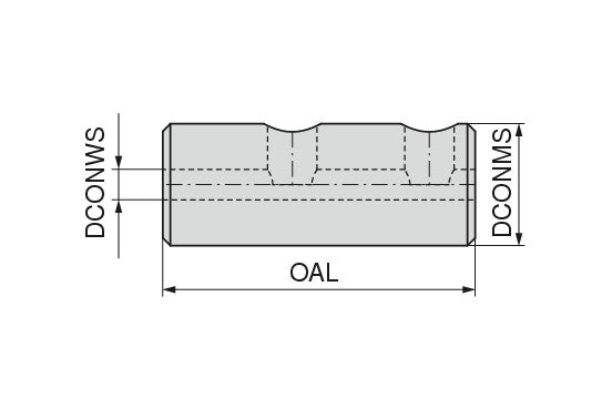 Ceratizit REDUCING SLEEVE R16-10 KOMET SpinTools Reduction Sleeves 6236210000 (0756512)