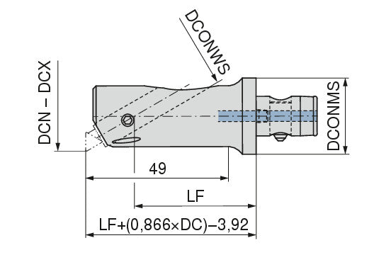 Ceratizit FINE BORING HEAD ABS25-FZ10-5 CoreLine Precision Adjustment 6281102690 (0756265)