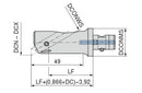 Ceratizit FINE BORING HEAD ABS25-FZ10-5 Precision Adjustment Head 6281102690 (0756265)