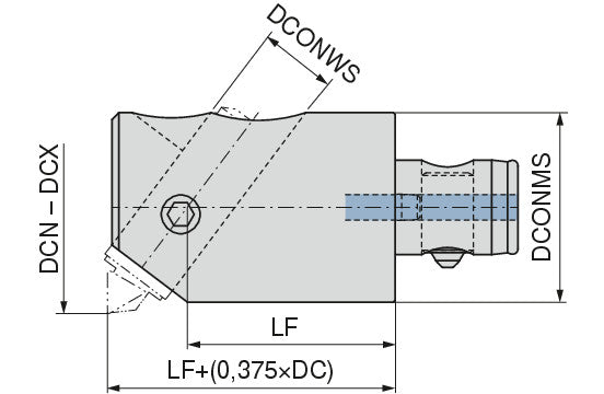 Ceratizit FINE BORING HEAD ABS25-FZ10-3 CoreLine Precision Adjustment 6281102890 (0756264)