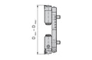 Ceratizit SEATING PAIR VDF 165-295 KOMET TwinKom Tool Holder For Adjustable Twin Cutter 6284429500 (0755933)