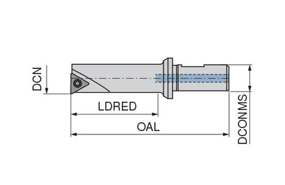 Ceratizit MK.HFM.BS.14.12.70 SpinTools - Boring Bar For hi.flex Micro 6284501400 (0760662)