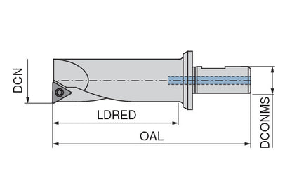 Ceratizit MK.HFM.BS.20.12.85 SpinTools - Boring Bar For hi.flex Micro 6284502000 (0760663)