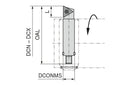 Ceratizit INSERT BORING TOOL U16Z2-804 CoreLine Precision Turning FZ 6284605300 (0755990)