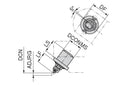 Ceratizit CARTRIDGE, Top Adjust D=19.05 W3213 CoreLine - Precision Turning Insert (angled installation) - M31 6284836500 (0756542)