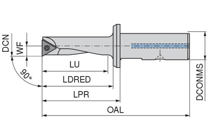 Ceratizit BORING BAR FK1-UJ-24R U4 CoreLine hi.flex 6285602400 (0756237)