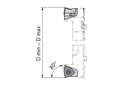 Ceratizit Insert Seating 80° D54; KOMET TwinKom - Indexable insert, 6287416700 (0756397)