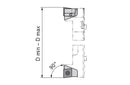 Ceratizit Insert Seating Ø83-124 Ø109-167 D54; SpinTools Indexable 90° Twin G01 6287816700 (0756401)