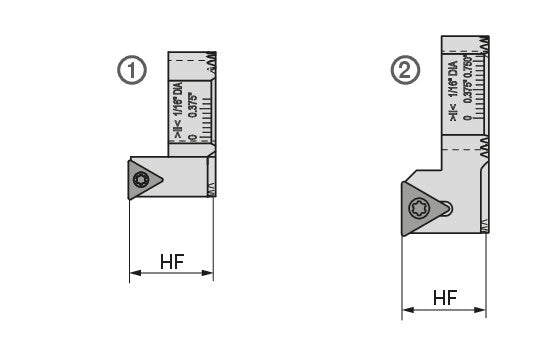 Ceratizit Insert Holder Ø 1.732 - 4.921; KOMET MicroKom For hi.flex 6786312500 (0758976)
