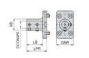 Ceratizit Adapter Ø16/L46,5 KOMET KOMtronic - With Cylindrical Shank Adapter 6000601600 (0759577)