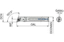 Ceratizit TURNING TOOL IK55-10Z-R CoreLine Boring Bar 6282921000 (0756291)