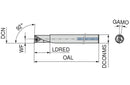 Ceratizit BORING BAR UJ8 DIA.7.9MM SHK R.H. CoreLine - 6282650800 (0756221)