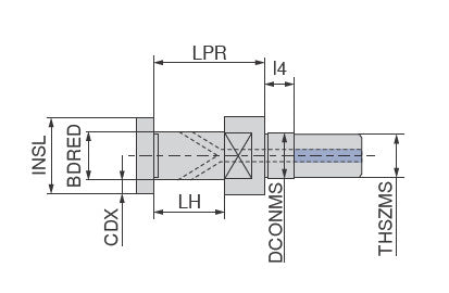 Ceratizit POLYGON.7.M8.16,0.3,5.IK CoreLine - Circular Screw-in Milling Cutter - 50799002 (0769548)