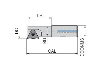 Ceratizit MWN.27.HB.25.52,0.IK CoreLine - Circular Milling Cutter - 50843271 (0769637)