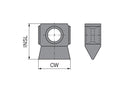 Ceratizit EAW.16,5.M1,5-3,0 TIN ModuThread Thread Milling Insert Partial Profile 50867115 (0769750)