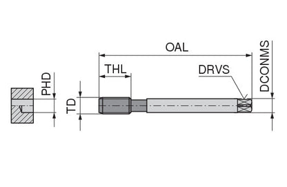 Ceratizit DuoForm NEO SN-PM.M16.ISO2X-6HX.C TIN CoreLine Through Hole / Blind Hole Machine Thread formers, Right Hand 22452160 (0731633)