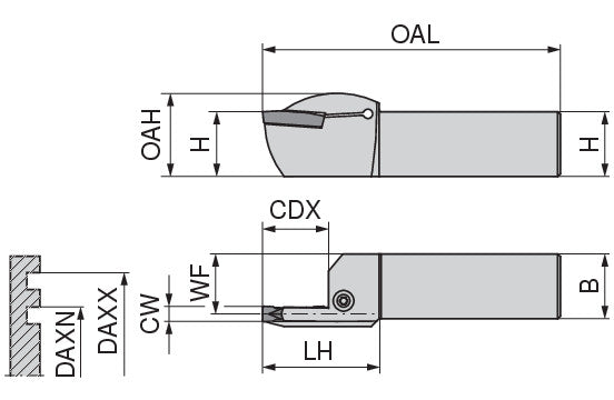 Ceratizit E25R0022-2525X-GX24-3 AS75-100 MonoClamp Axial Monoholder 70903238 (0751873)