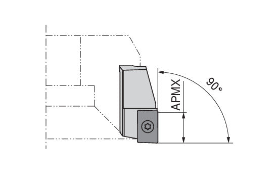 Ceratizit 7818026/KA Cassette For Inserts 7095090200 (0743446)