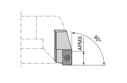 Ceratizit 7818026/KA Cassette For Inserts 7095090200 (0743446)