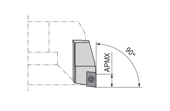 Ceratizit 7818040/KA Cassette For Inserts 7095090300 (0743452)