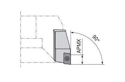 Ceratizit 7818040/KA Cassette For Inserts 7095090300 (0743452)