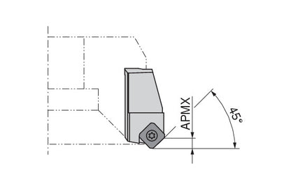 Ceratizit 7818059/KA Cassette For Inserts 7095090400 (0743595)