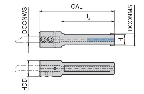 Ceratizit ULTRAMINI.640.0012.IK CoreLine - Tool Holders For Inserts - 73081264 (0773345)