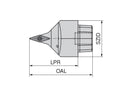 Ceratizit OC50-SVXCN 16 50049153 MaxiTurn 0° Tool Head For Axial Clamping OvalFlex 7459800002 (0745888)