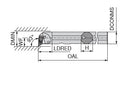 Ceratizit S20U DDUNR 4N MaxiLock-D - 93° - Boring Bar With Top Clamping 7870242030 (0751949)