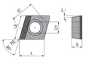 Ceratizit CCGW 120412FLL_A13 CTDPD20 7117210501 (0760392)