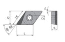 Ceratizit DCGT 11T308FL_A7 CTDPS30 7117320601 (0760444)