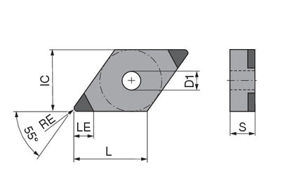 Ceratizit DNGA 150604SN-011C_B3 CTBH15C CoreLine 7101732814 (0754094)