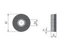 Ceratizit RCGW 0602M0FN_F6 CTDPS30 CoreLine - PCD Turning indexable Insert - 7117920001 (0760457)