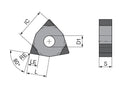 Ceratizit WNGA 080412TN-020F_V4 CTBS05U CoreLine PcBN Turning indexable Insert 7141500600 (0760171)