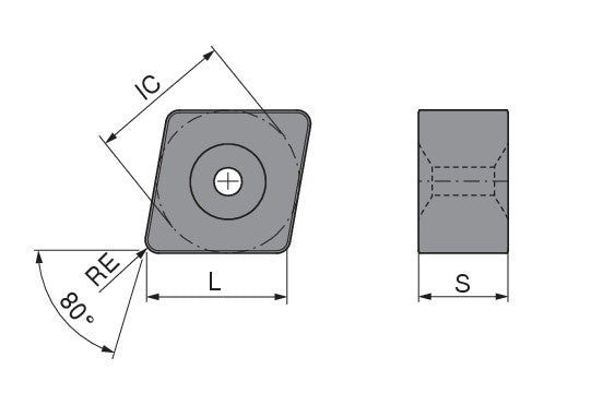 Ceratizit CNNX 120712TN-020D-C CTN3105 CNNX-C 7147590001 (0713428)