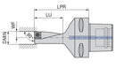 Ceratizit PSC63-ECC 25L-2.25D 13 EcoCut Classic 2.25xD 7459152593 (0743659)