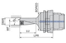 Ceratizit HSK-T63-ECC 25R-2.25D 13 EcoCut 2.25xD 7459052537 (0743638)