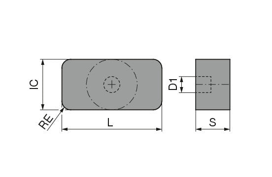 Ceratizit LNMR 501432SN-R96 CTCP115-P MaxiTurn Carbide Turning indexable Insert 7422731001 (0743704)