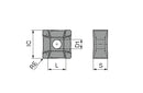 Ceratizit SNMG 1907-R60 CTCM135 CoreLine Carbide Scraper indexable Insert 7422101700 (0752314)