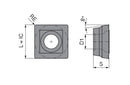 Ceratizit SOHX 090408-21 BK8530 6261861801 (0757695)