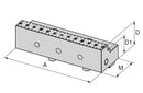 Ceratizit ESG-5.WB.GL.F.125.33.57 Indexable jaw, smooth, Fixed 8085730300 (0762726)