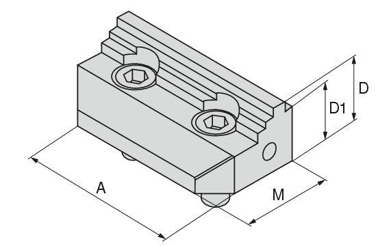 Ceratizit ZSG-4.WB.S.GL.80.28.24.40 Stepped jaw, smooth, Movable 8087834400 (0754911)