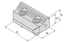 Ceratizit ZSG-4.WB.S.GL.80.28.24.40 Stepped jaw, smooth, Movable 8087834400 (0754911)