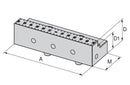 Ceratizit ZSG-4.WB.GL.125.33.57 Indexable jaw, smooth, Movable 8087834600 (0754913)