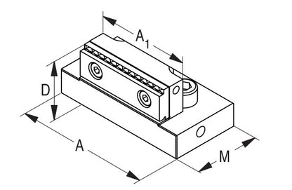 Ceratizit ZSG-4.65 5-axis jaw, Grip 3 mm, Width mm, Movable 80878665 (0650366)