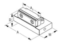 Ceratizit ZSG-4.65 5-axis jaw, Grip 3 mm, Width mm, Movable 80878665 (0650366)