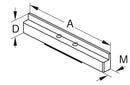 Ceratizit NCG.125.32,5 Workpiece supports, Offset 80890395 (0754991)