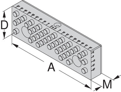 Ceratizit MULTIPIN.125.40.NCG/HDG2 Multipin Front Jaw 8089030200 (0754955)